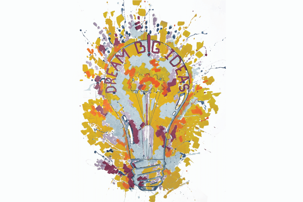 big ideas art student lighthouse