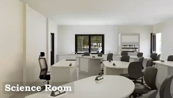 3D tour secondary campus science