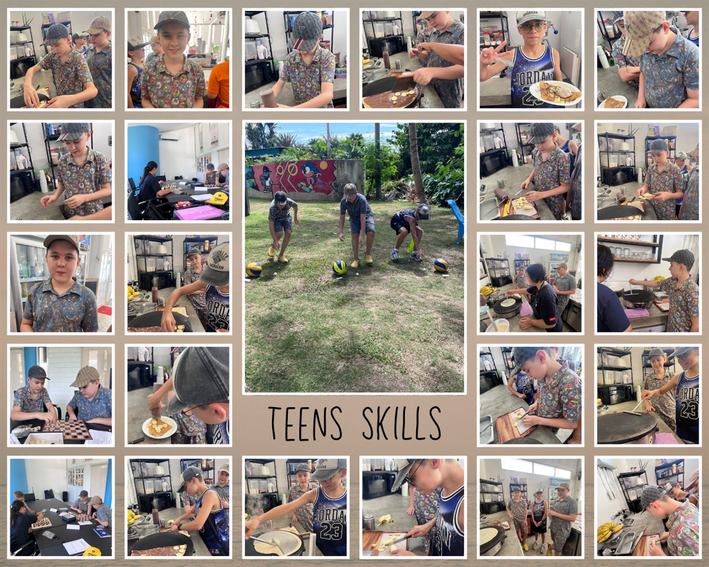 easter camp youth skills photo array