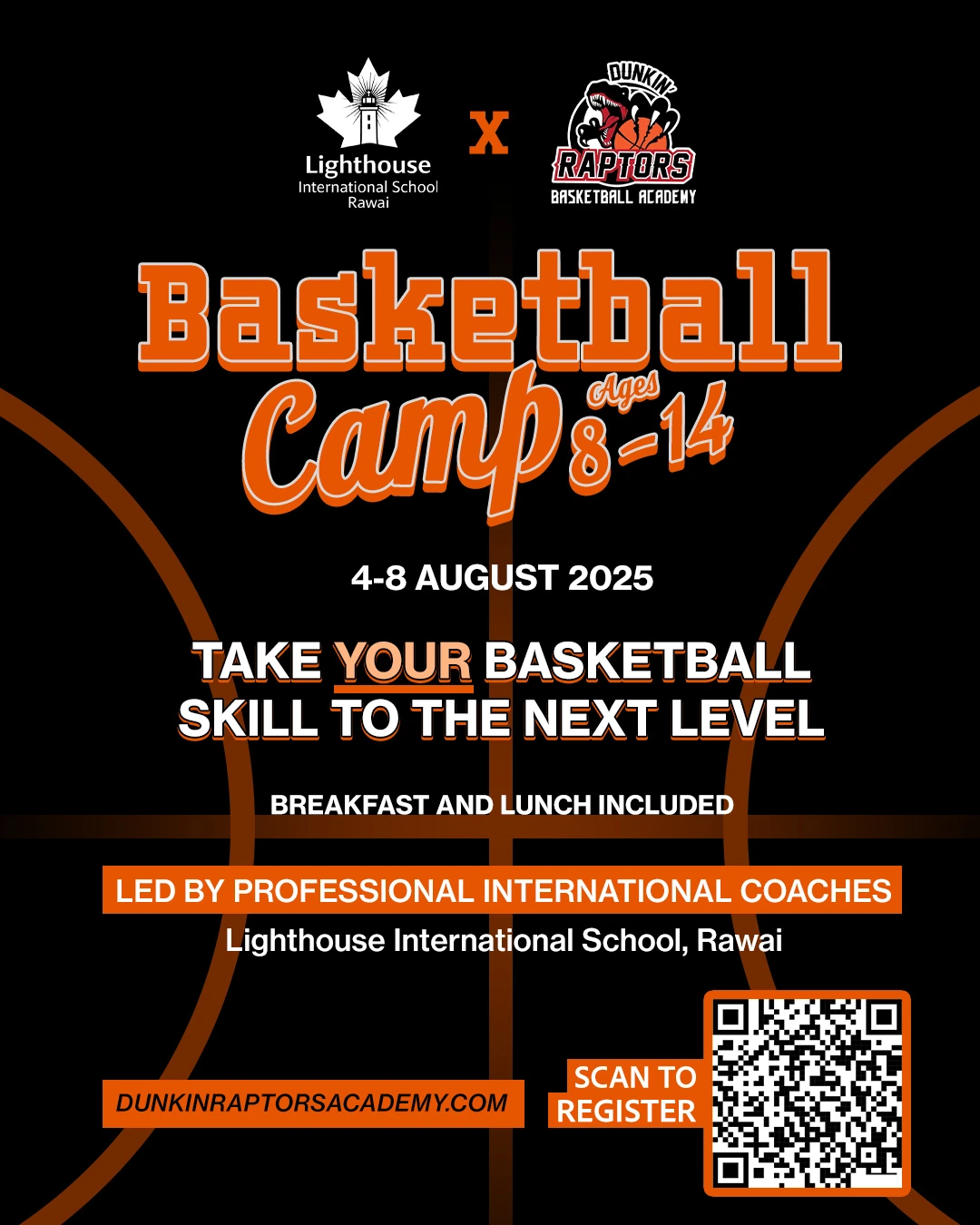 Basketball Camp for Ages 8-14